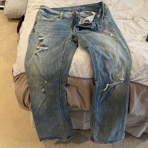 American Eagle artist stretch preworn